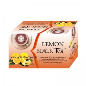 thé noir au citron