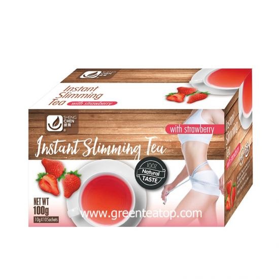 Weight Loss instant strawberry  slimming tea