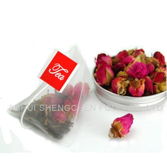 pyramid rose flower teabags