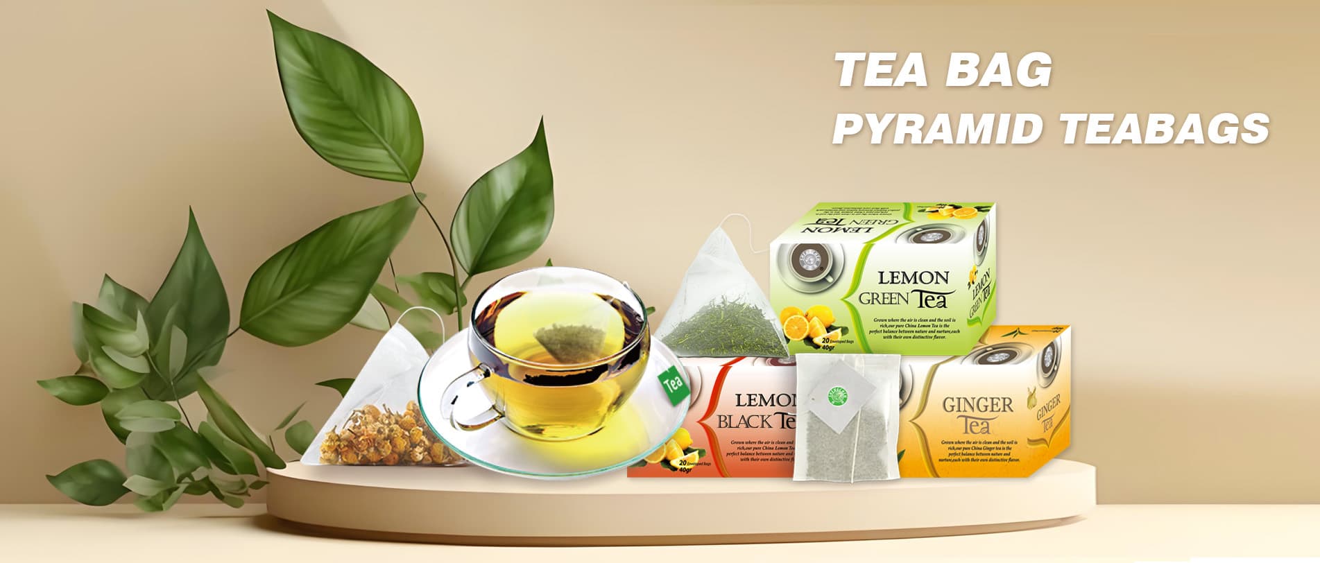 Teabag and Pyramid Teabag